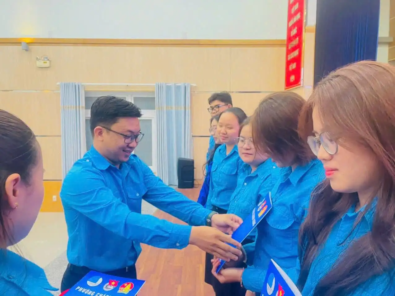 Lễ công bố quyết định thành lập và chỉ định nhân sự Ủy ban Hội Liên hiệp Thanh niên Việt Nam phường Chánh Hưng