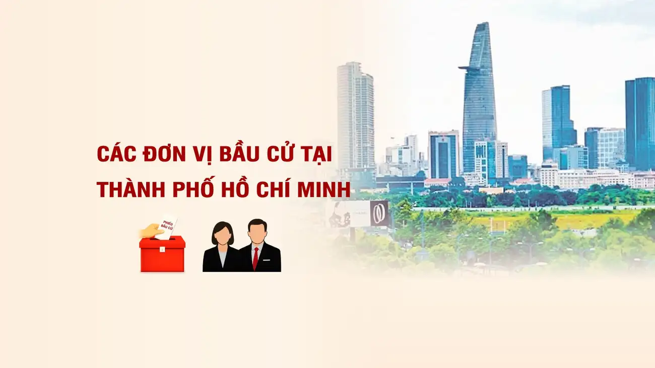 Các đơn vị bầu cử đại biểu Quốc hội tại Thành phố Hồ Chí Minh