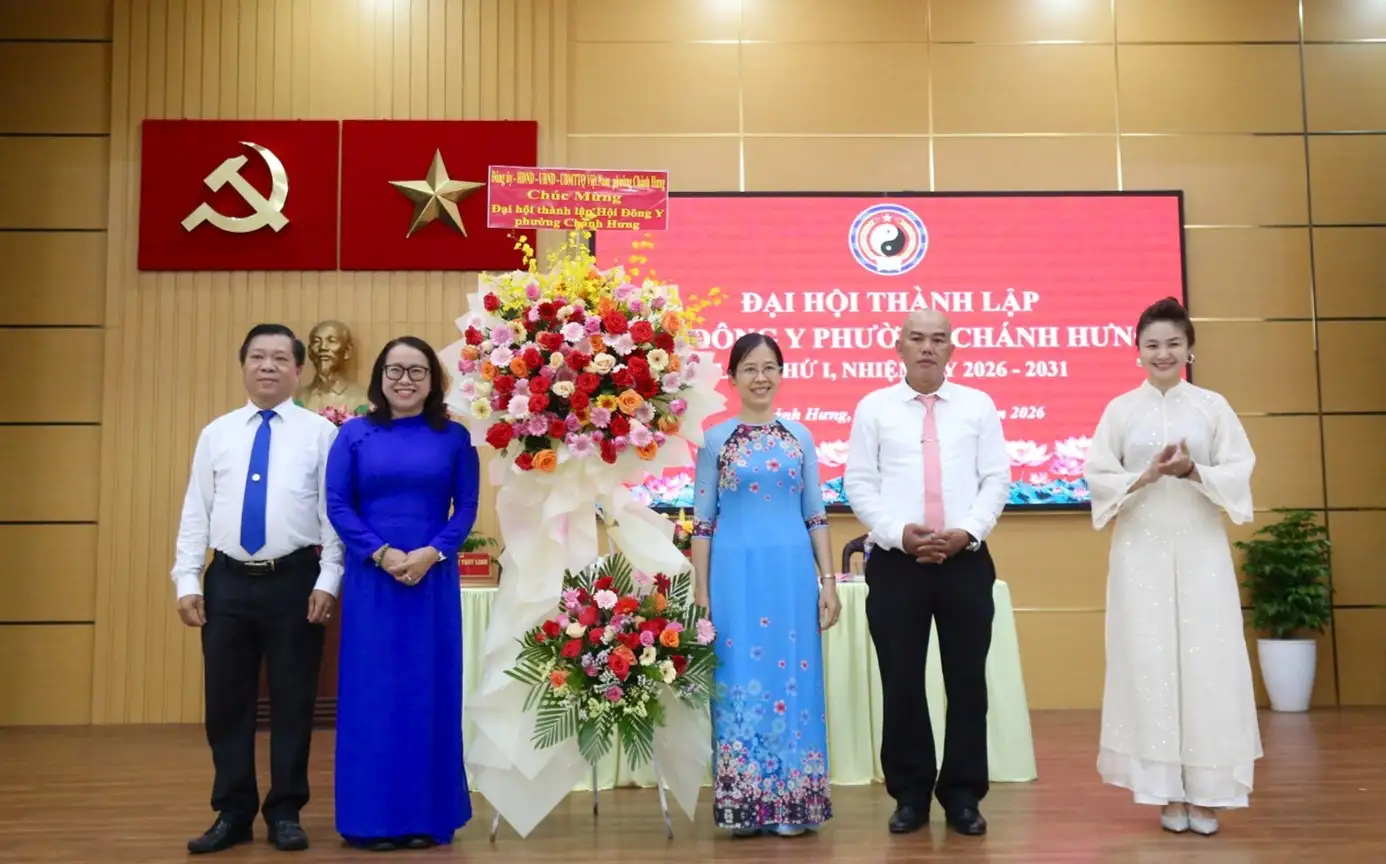 Đại hội thành lập Hội Đông y phường Chánh Hưng lần thứ I, nhiệm kỳ 2026 – 2031