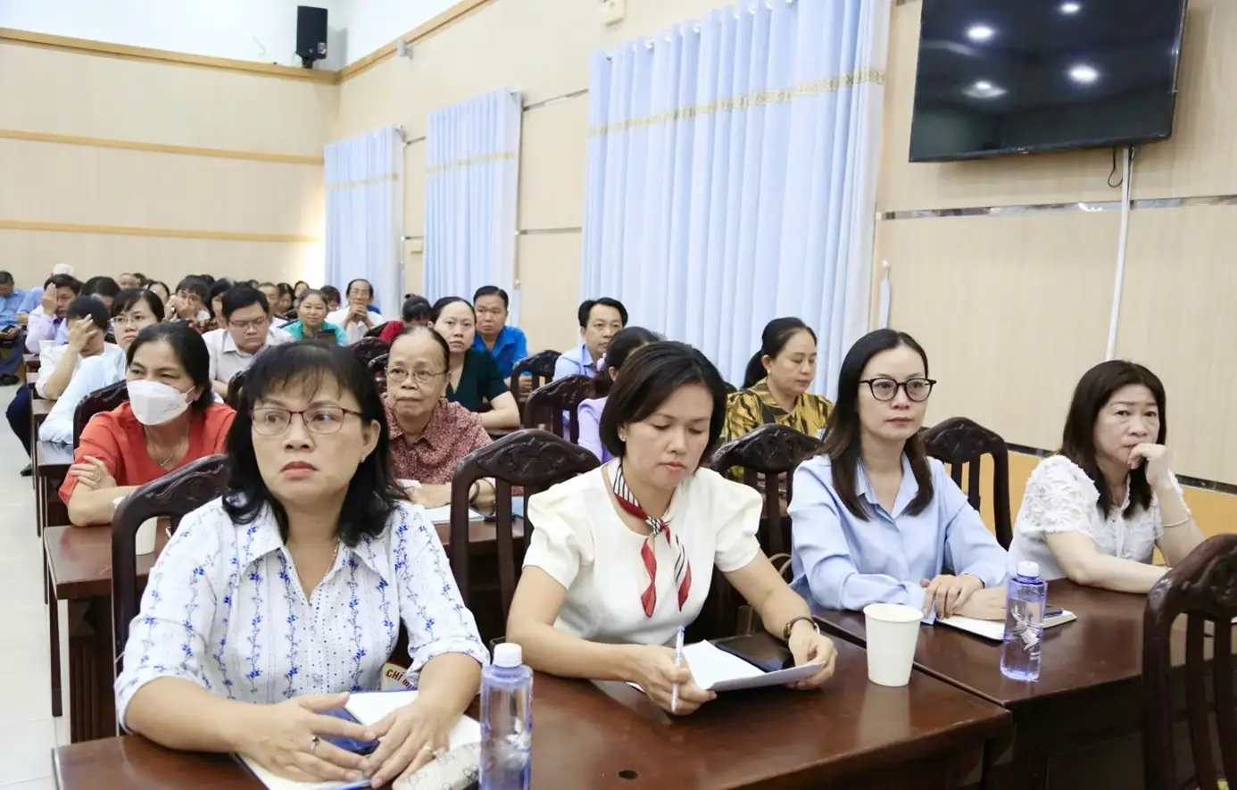 Phường Chánh Hưng tổ chức Thông tin thời sự Quý I năm 2026