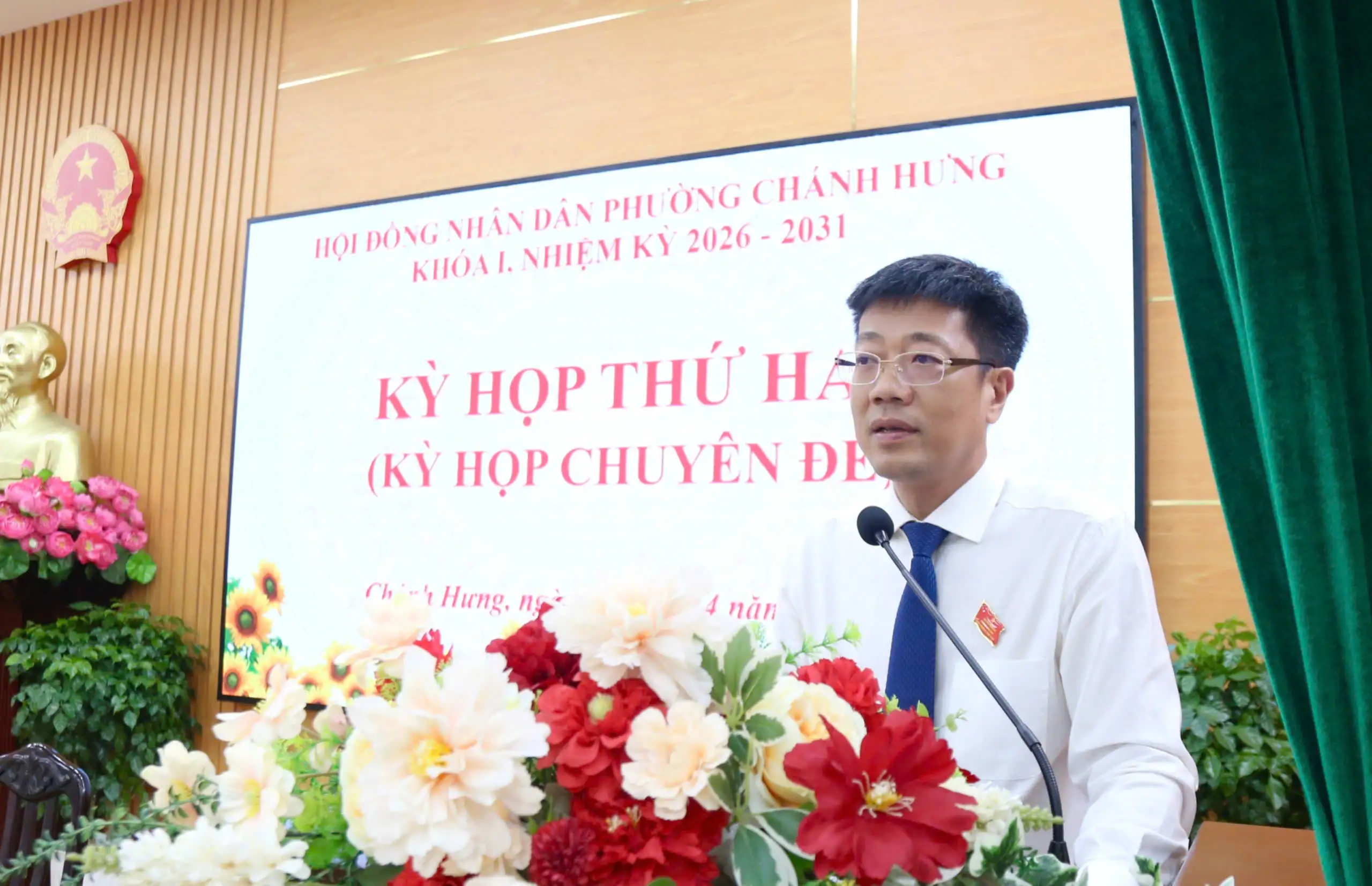 Phường Chánh Hưng tổ chức thành công Kỳ họp thứ hai Hội đồng nhân dân phường Khóa I, nhiệm kỳ 2026 – 2031