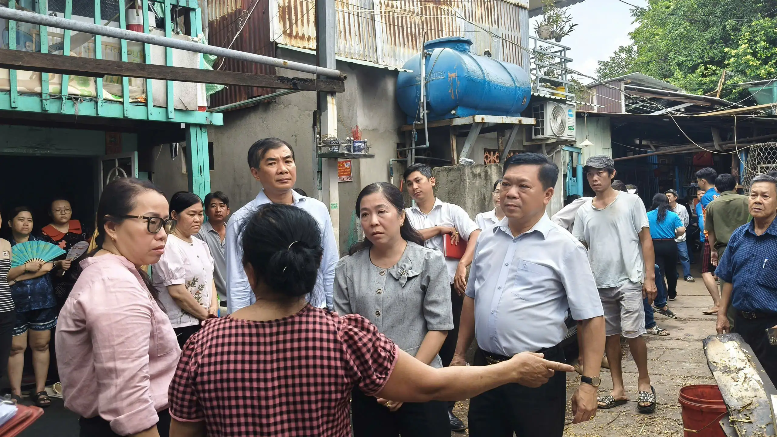 Kịp thời hỗ trợ các hộ dân bị hỏa hoạn